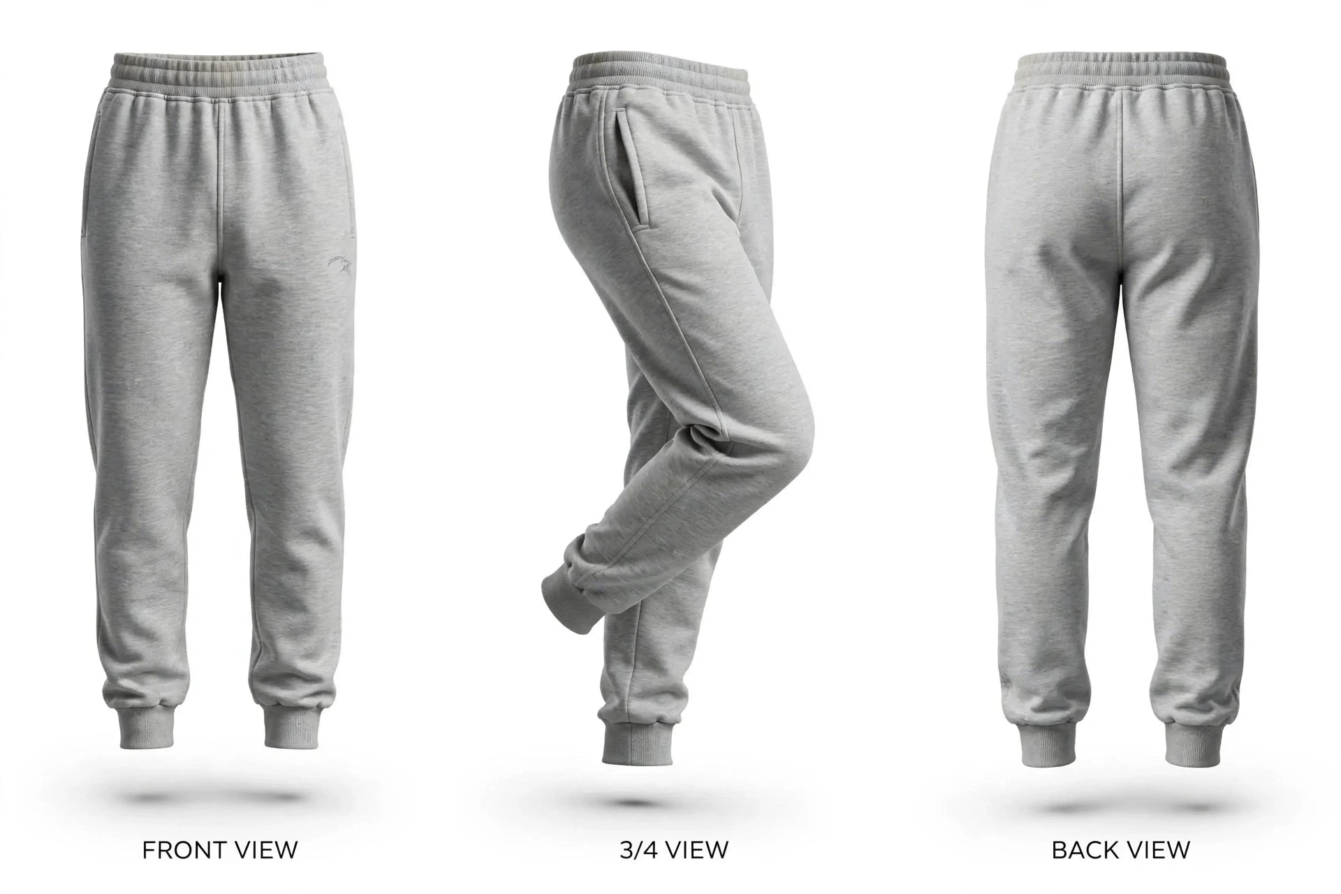 Essential Grey Fleece Joggers